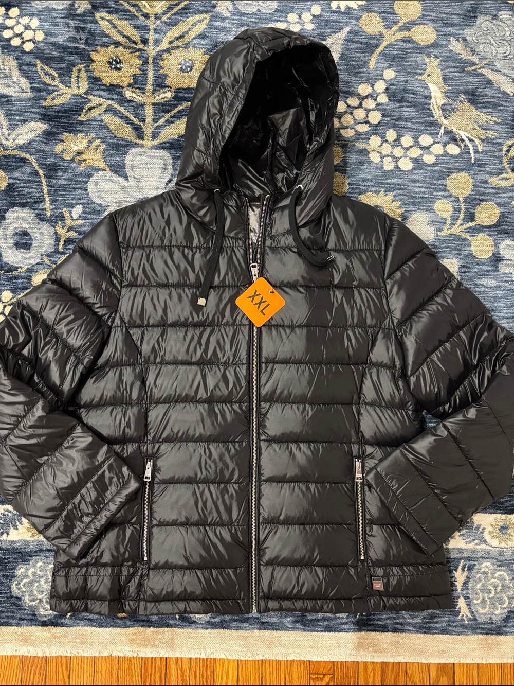 Andrew Marc Packable Lightweight Premium Down Puffer Jacket Size XL NWT